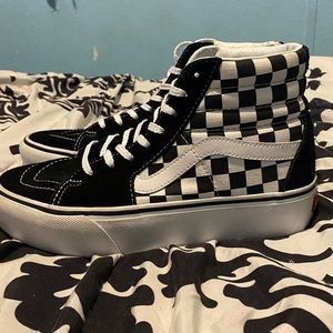 Unisex Platform High Top Vans